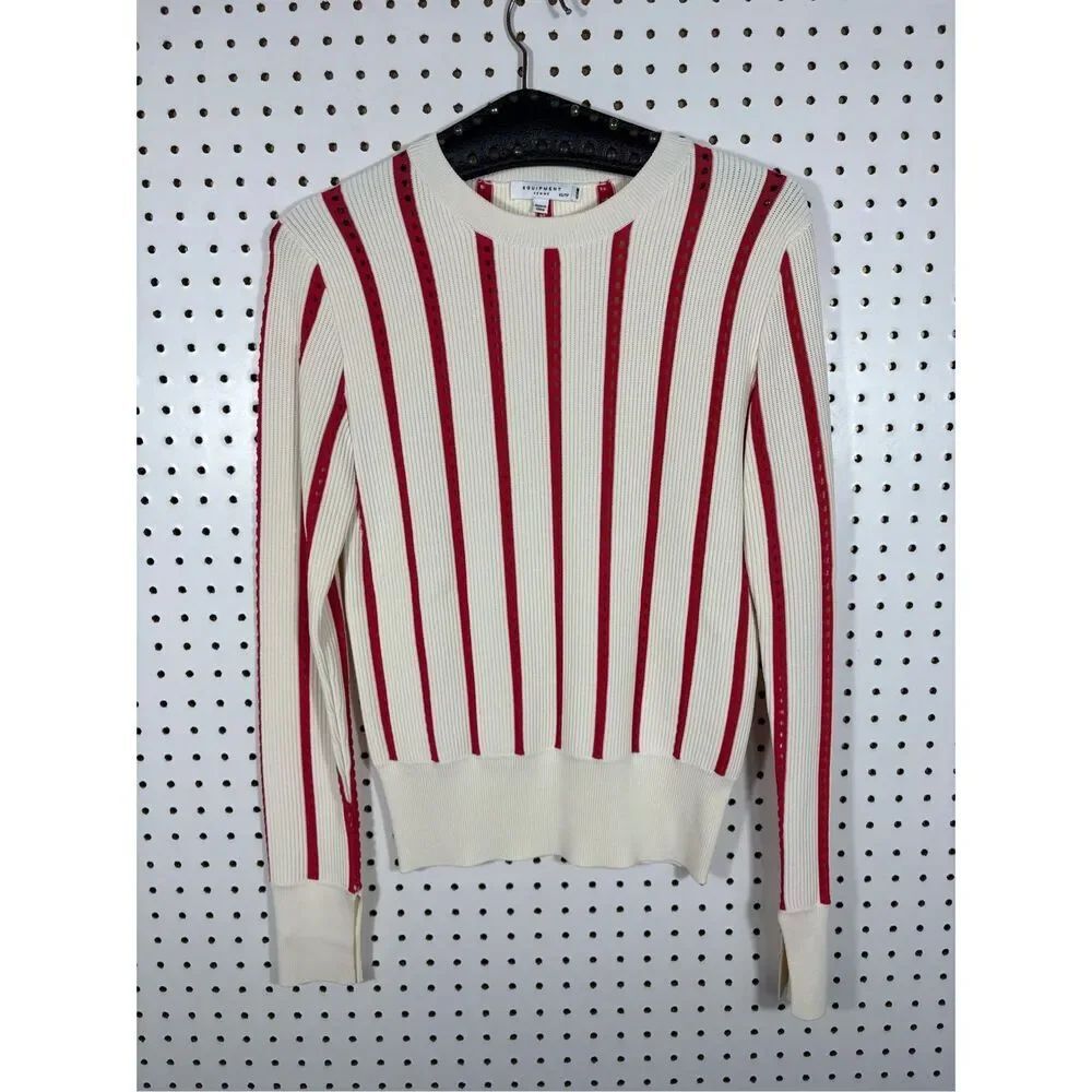 Equipment Amrit Stripe Sweater size XS